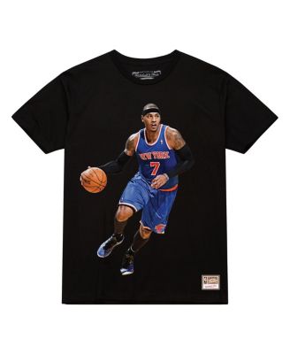 Men's Carmelo Anthony Black New York Knicks Ultimate Player Name Number T-Shirt