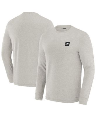 J. Palmer - Men's Gray Philadelphia Eagles Four Down Long Sleeve T-Shirt