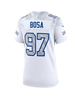 Women's Joey Bosa&nbsp;White Buffalo Bills 2025 Rivalries Collection Game Jersey