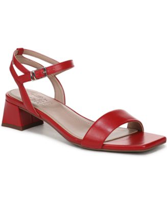 hana Naturalizer Women's Hana Square Toe Strappy Sandals - Macy's