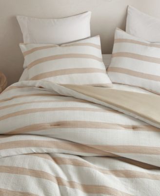 Merritt Yarn-Dyed Striped 3-Pc. Comforter Set, Full/Queen