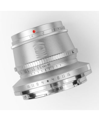 35mm f/1.4 Lens for Fujifilm X, Silver