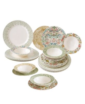Spode - Morris & Co. 24-Pc. Dinnerware Set, Service For 8