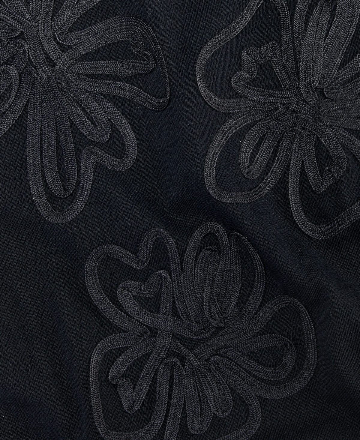 I.n.c. International Concepts Women's Floral Soutache Cotton T-Shirt, Macy's Exclusive