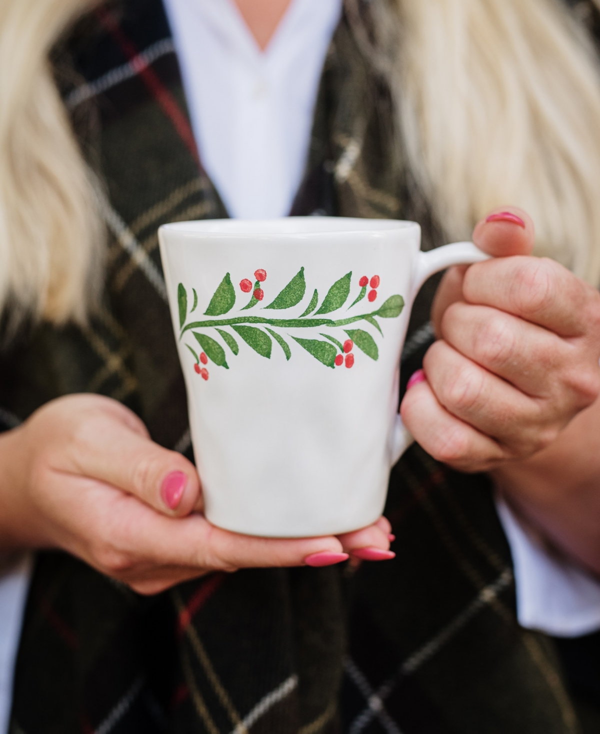 Vietri Aria Holiday Mug