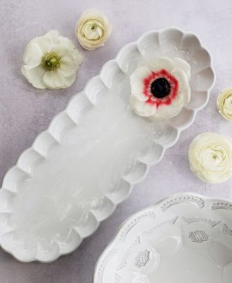 Incanto Ruffle Oval Tray