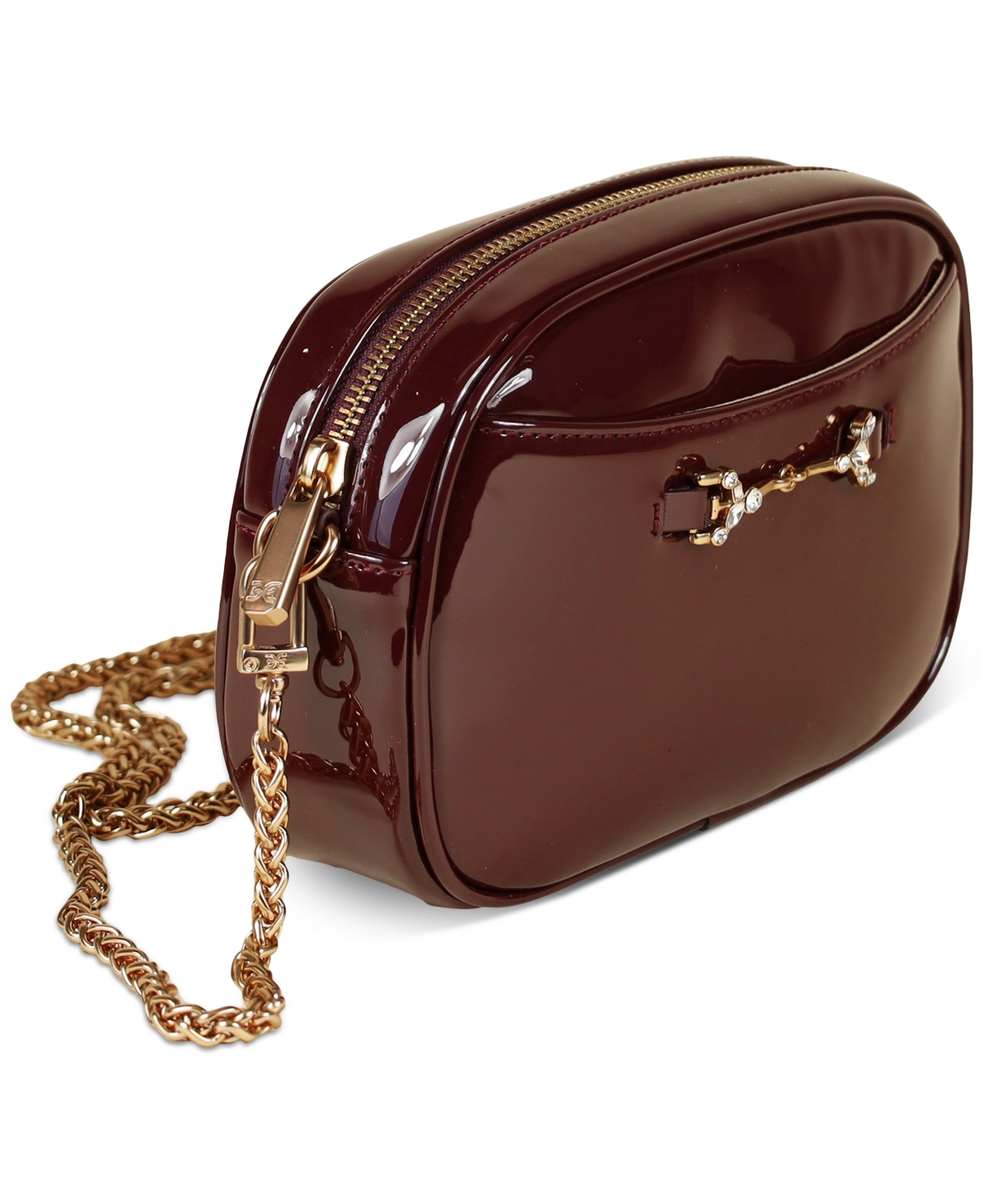 Sam Edelman Holiday Lora Back Pocket Crossbody Bag In Burgundy