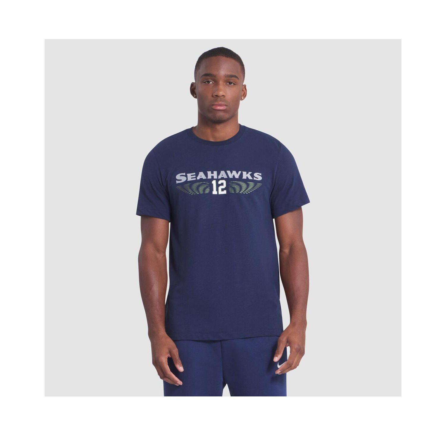Men's College Navy Seattle Seahawks 2025 Rivalries Collection Slub Dri-FIT T-Shirt