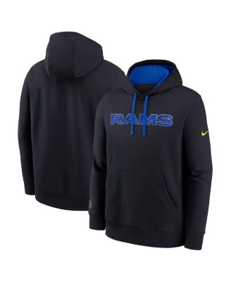 Nike - Men's Midnight Blue Los Angeles Rams 2025 Rivalries Collection Club Hoodie