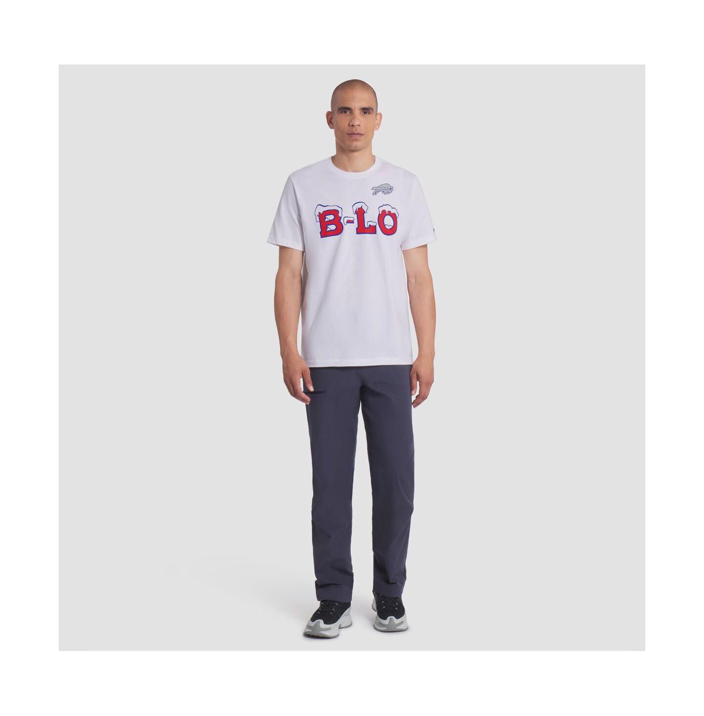 Мужская футболка Nike White Buffalo Bills 2025 Rivalries Collection Essential — фото 3