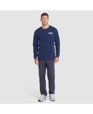 Men's College Navy Seattle Seahawks 2025 Rivalries Collection Essential Long Sleeve T-Shirt