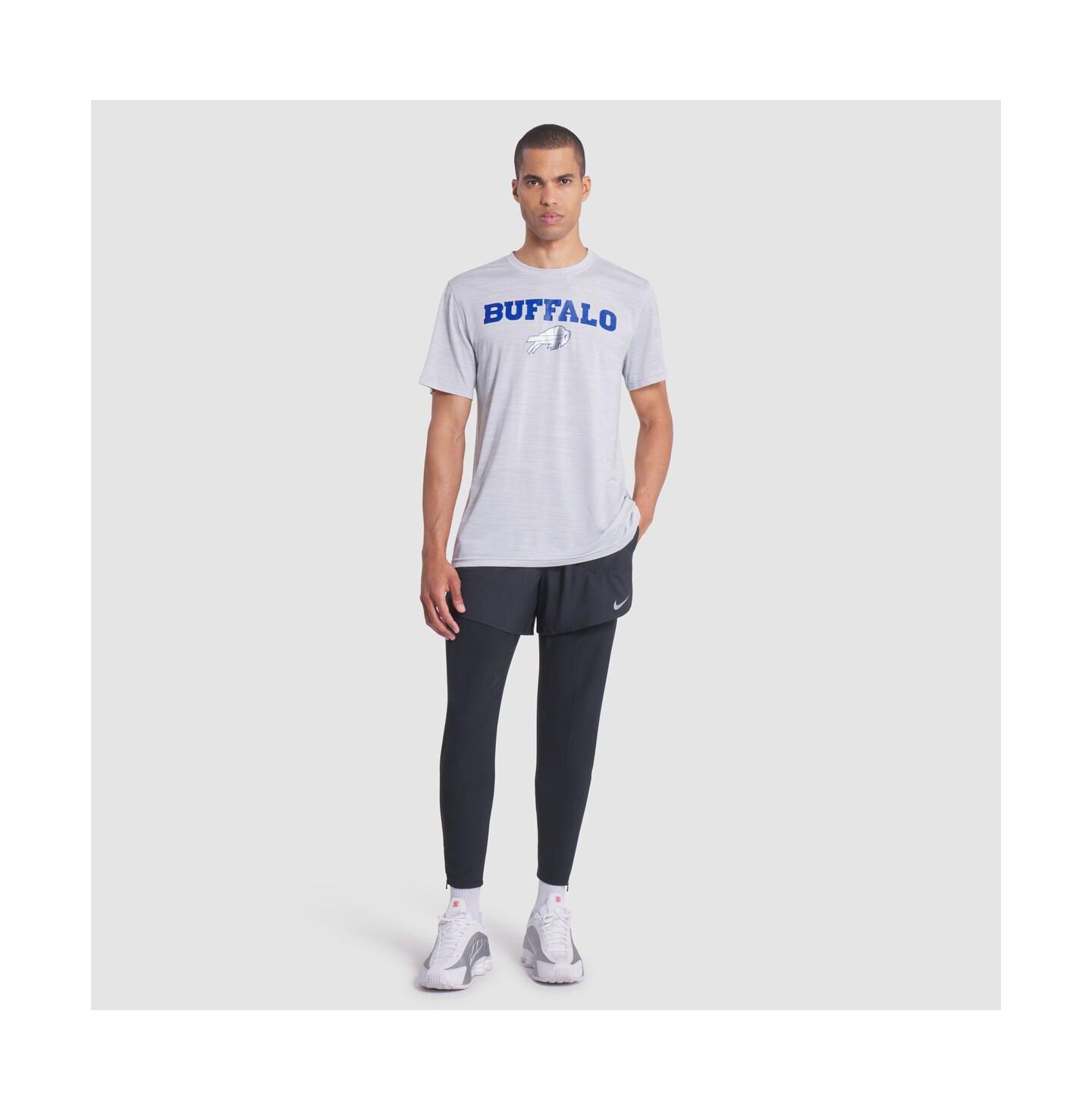 Мужская футболка Nike White Buffalo Bills 2025 Rivalries Collection Sideline Velocity Dri-FIT — фото 3