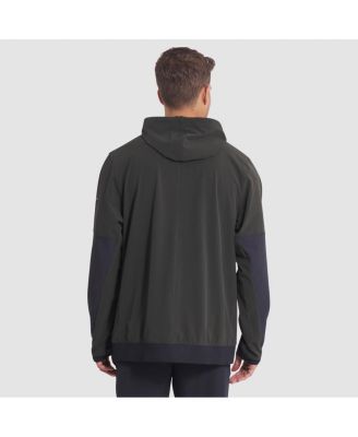 Men's Gotham Green New York Jets 2025 Rivalries Collection Sideline Anorak Half-Zip Hoodie Jacket