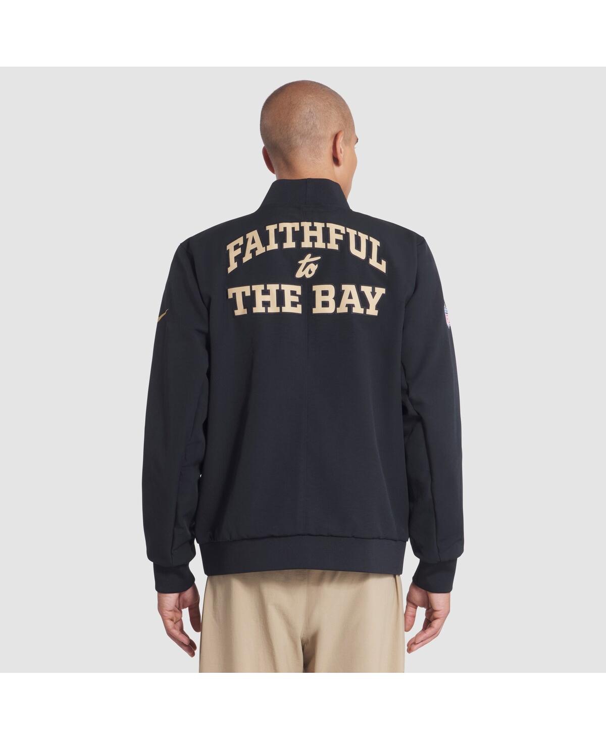 Nike Men's Black San Francisco 49ers 2025 Rivalries Collection Sideline Legend Dri-fit Long Sleeve T-shir In Blue