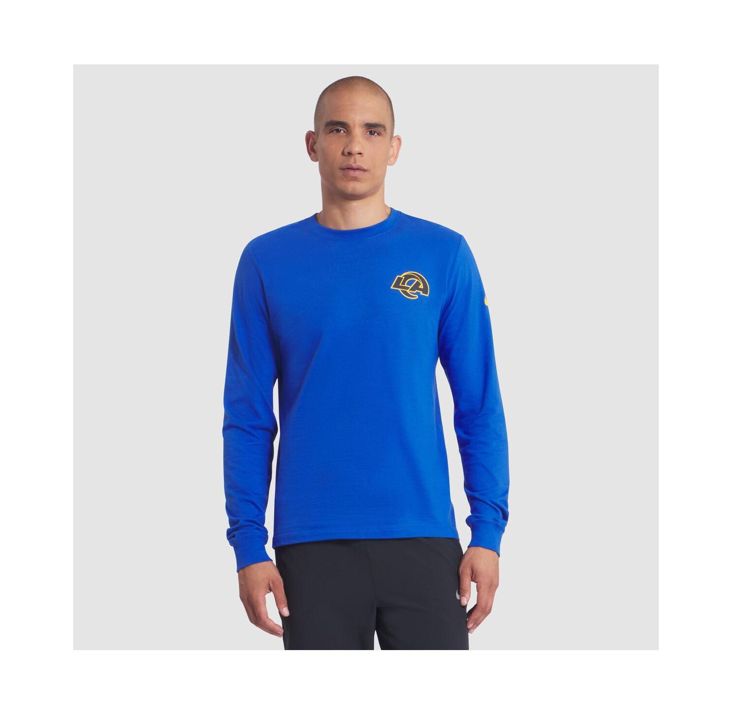 Men's Royal Los Angeles Rams 2025 Rivalries Collection Essential Long Sleeve T-Shirt