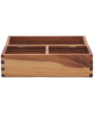 Acacia 11.5" Recipe Box