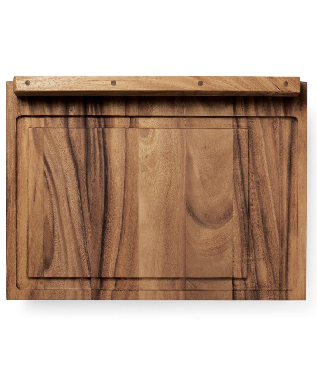 Ironwood Acacia Counter Top Board with Gravy Groove