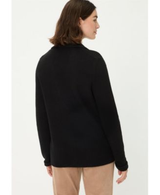 Women's Merino Wool Blend Blazer