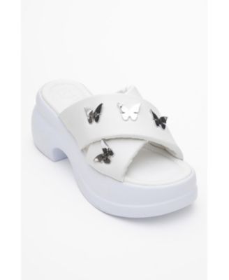 Force Butterfly-Buckle Platform Sandal (Women)