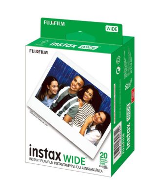 5 Pack 20-Pack Instax Wide Instant Color Print Film, ISO 800