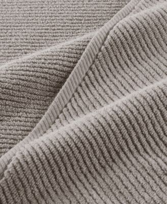 Diagonal Ribbed Cotton 4-Pc. Hand Towel Set