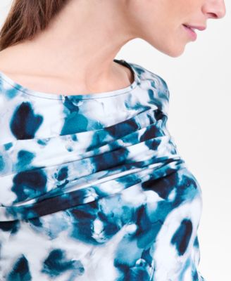 Women's Long-Sleeve Boat-Neck Knit Top