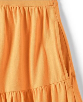 Women's Cotton Jersey Tiered Mini Dress