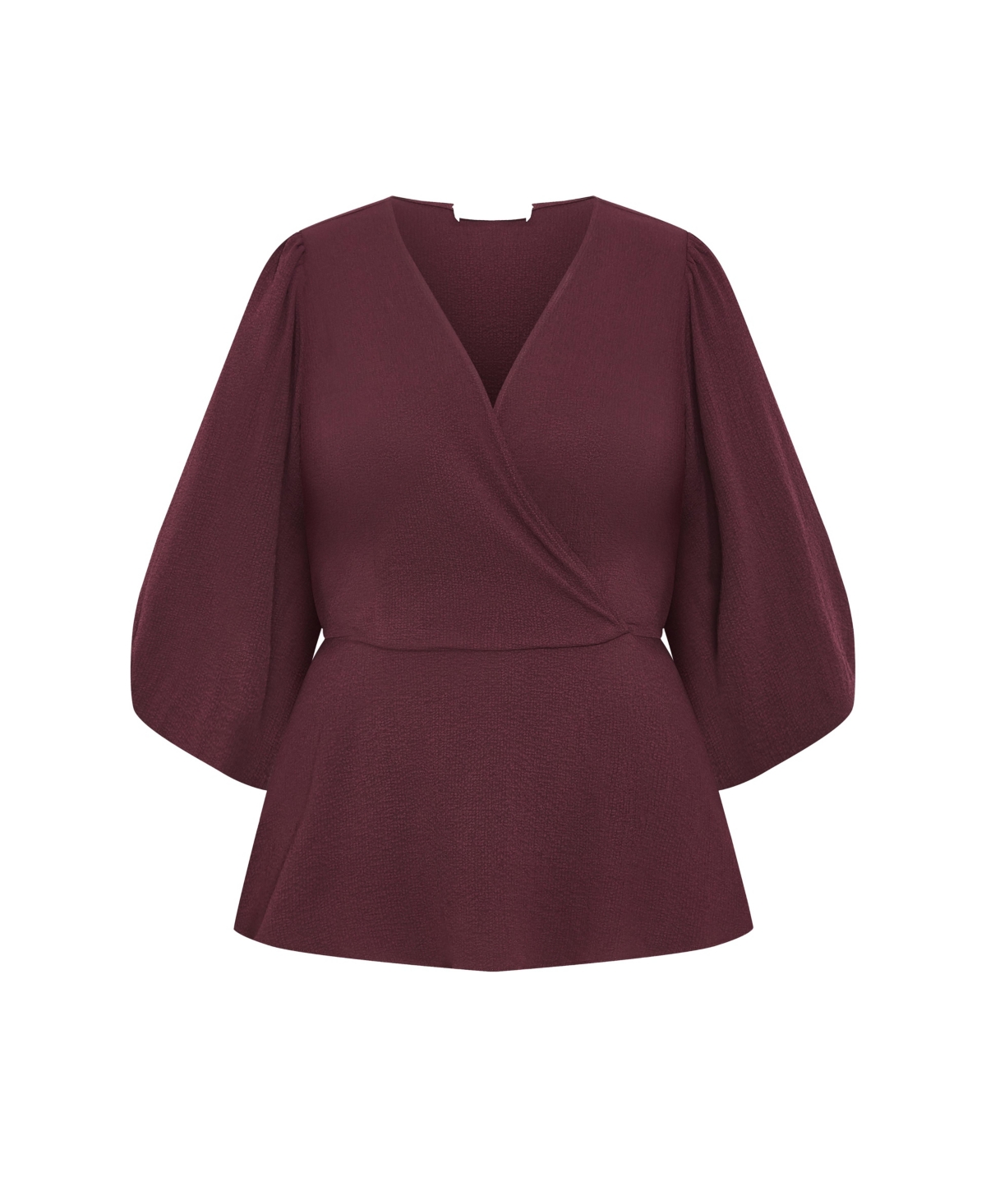 City Chic Women's Celina Peplum Top