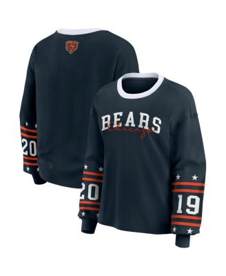 WEAR by Erin Andrews - Women's Navy Chicago Bears Sport Long-Sleeve T-Shirt