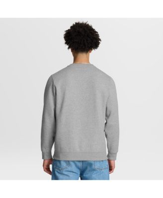 Men's Heather Gray Chicago Bears Powerful Throw Legacy Pullover Sweatshirt