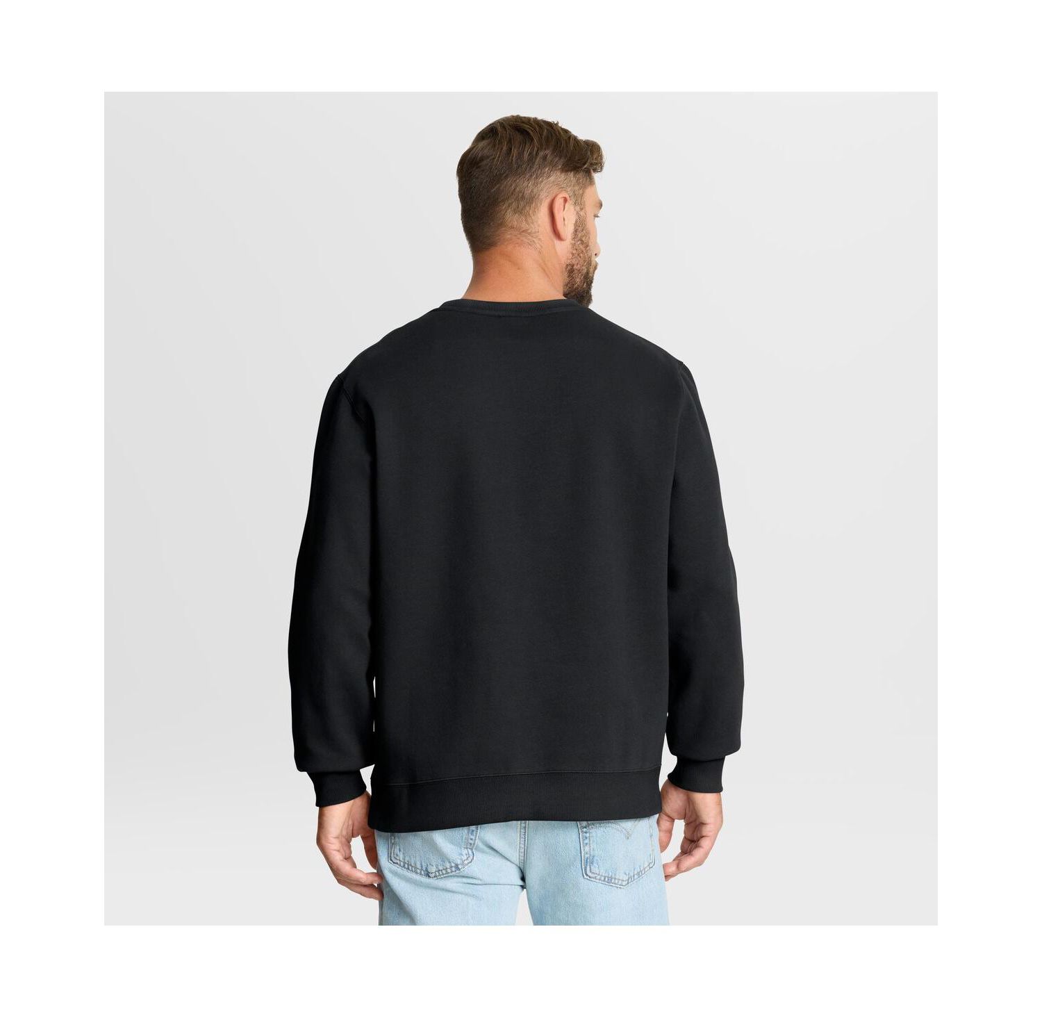Men's Black Jacksonville Jaguars Powerful Throw Legacy Pullover Sweatshirt