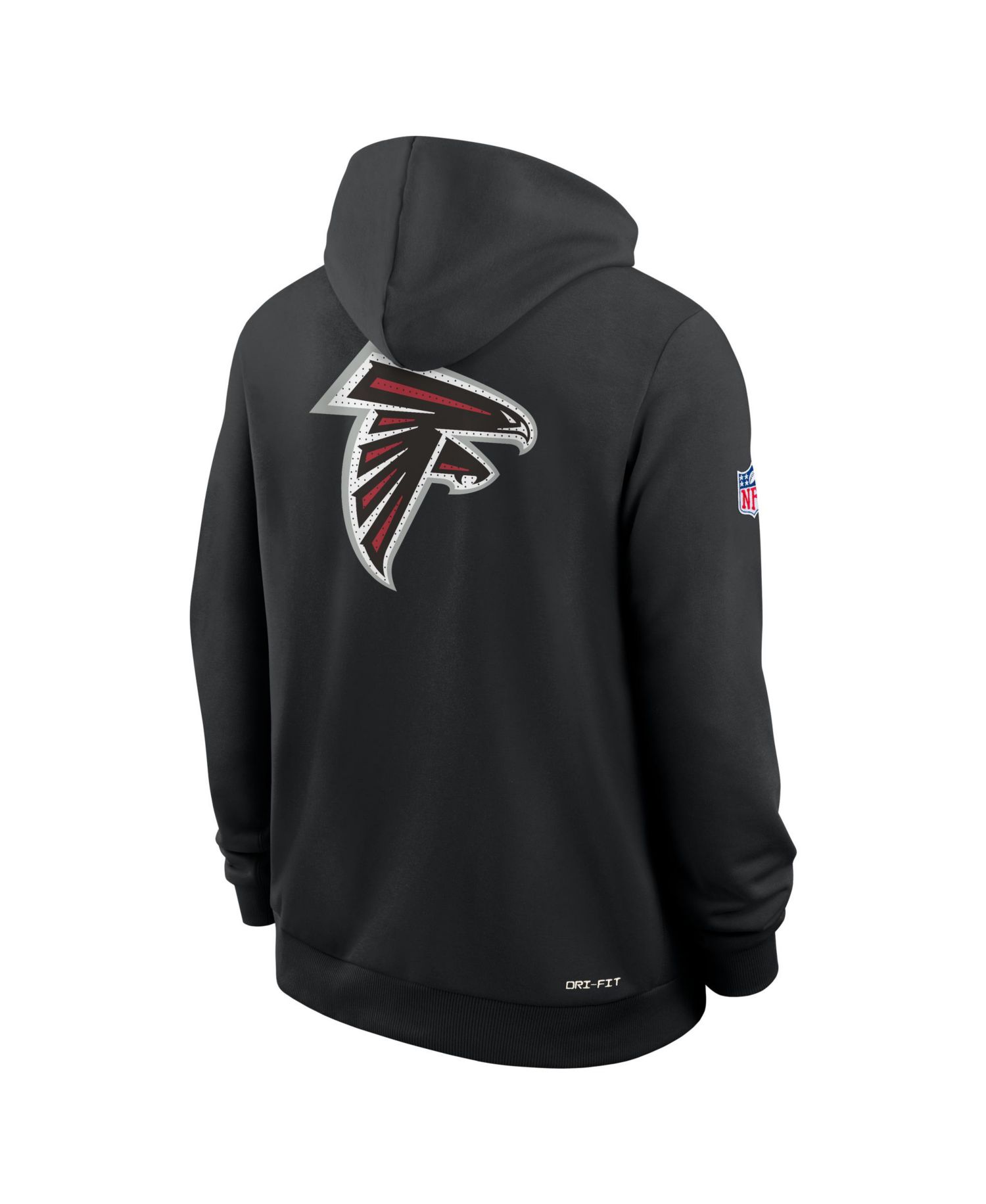 Men's Black Atlanta Falcons Sideline Standard Issue Utility Player Dri-FIT Full-Zip Hoodie