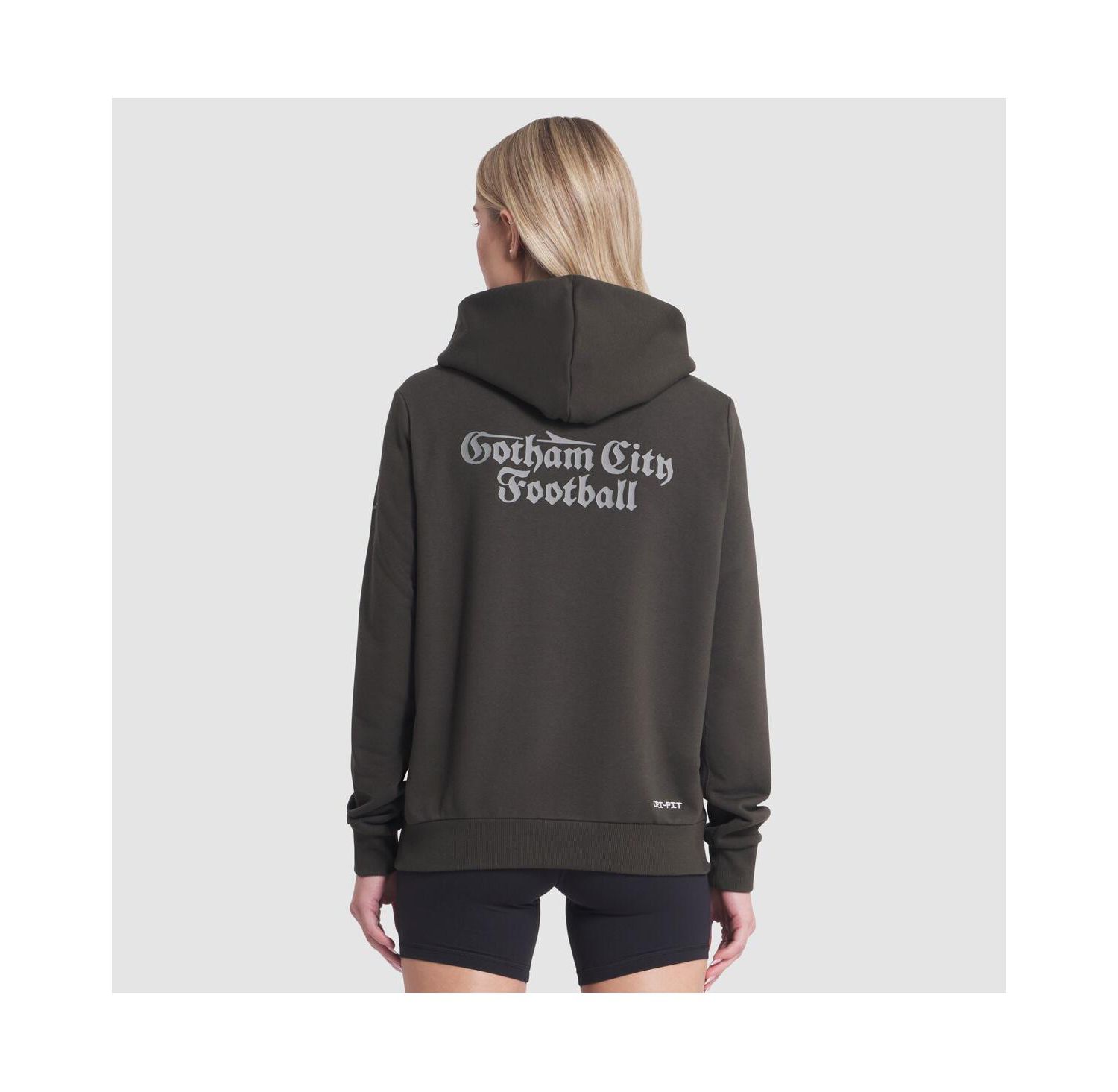 Women's Gotham Green New York Jets 2025 Rivalries Collection Standard Issue Sideline Dri-FIT Hoodie