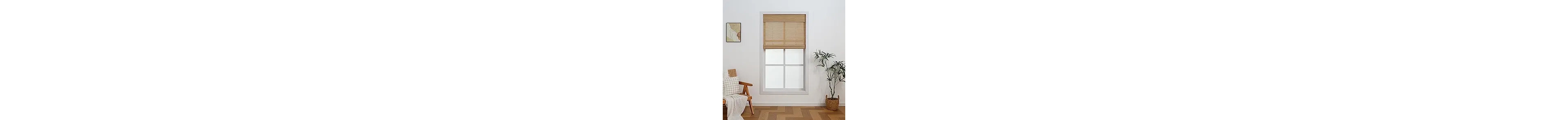 Shadisfy Cordless Bamboo Roman Shades W X 72