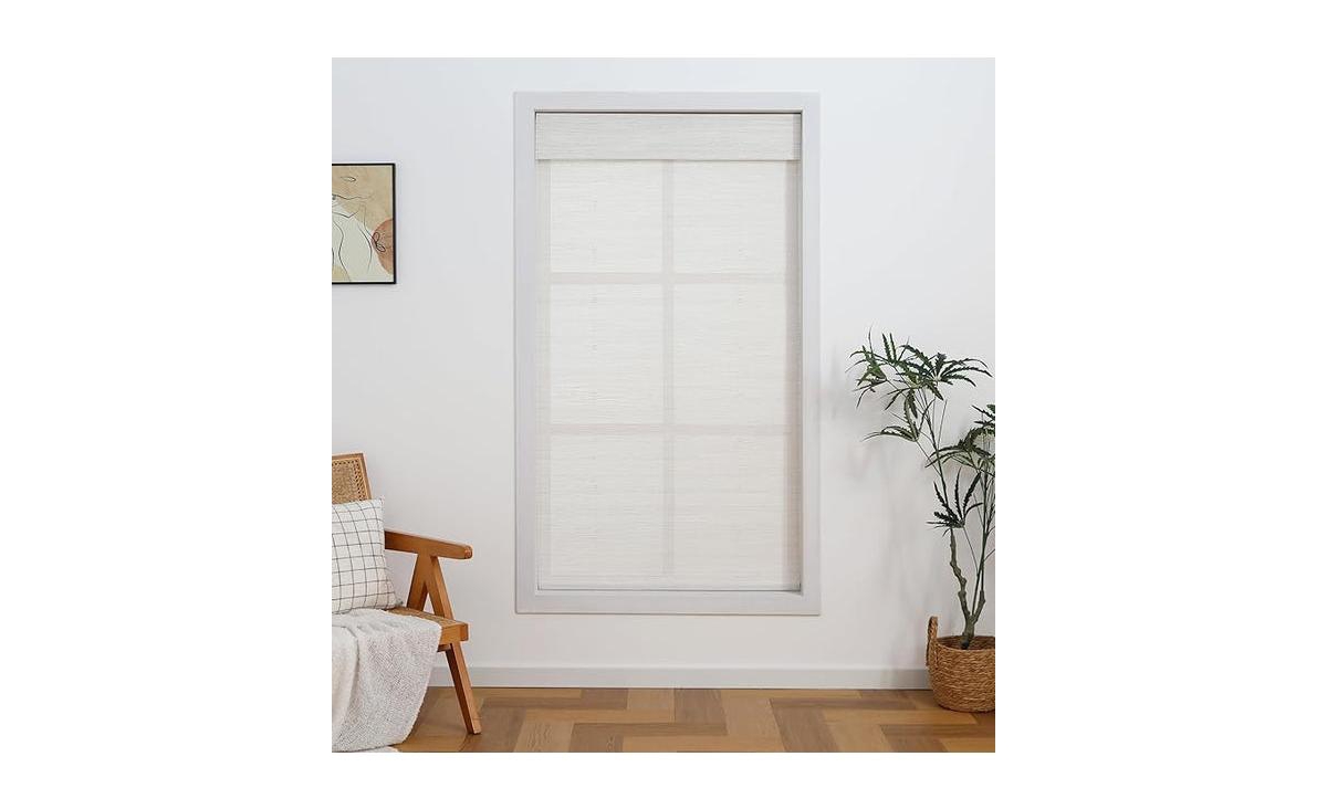 Shadisfy Cordless Bamboo Roman Shades W X 72