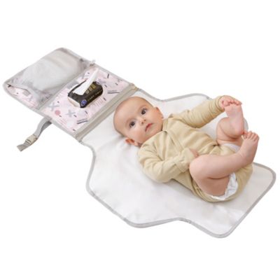 Sunveno Fold Up Baby Changing Pad - Light Pink 25$