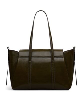 The Chancery High Shine Large Leather Shoulder Bag