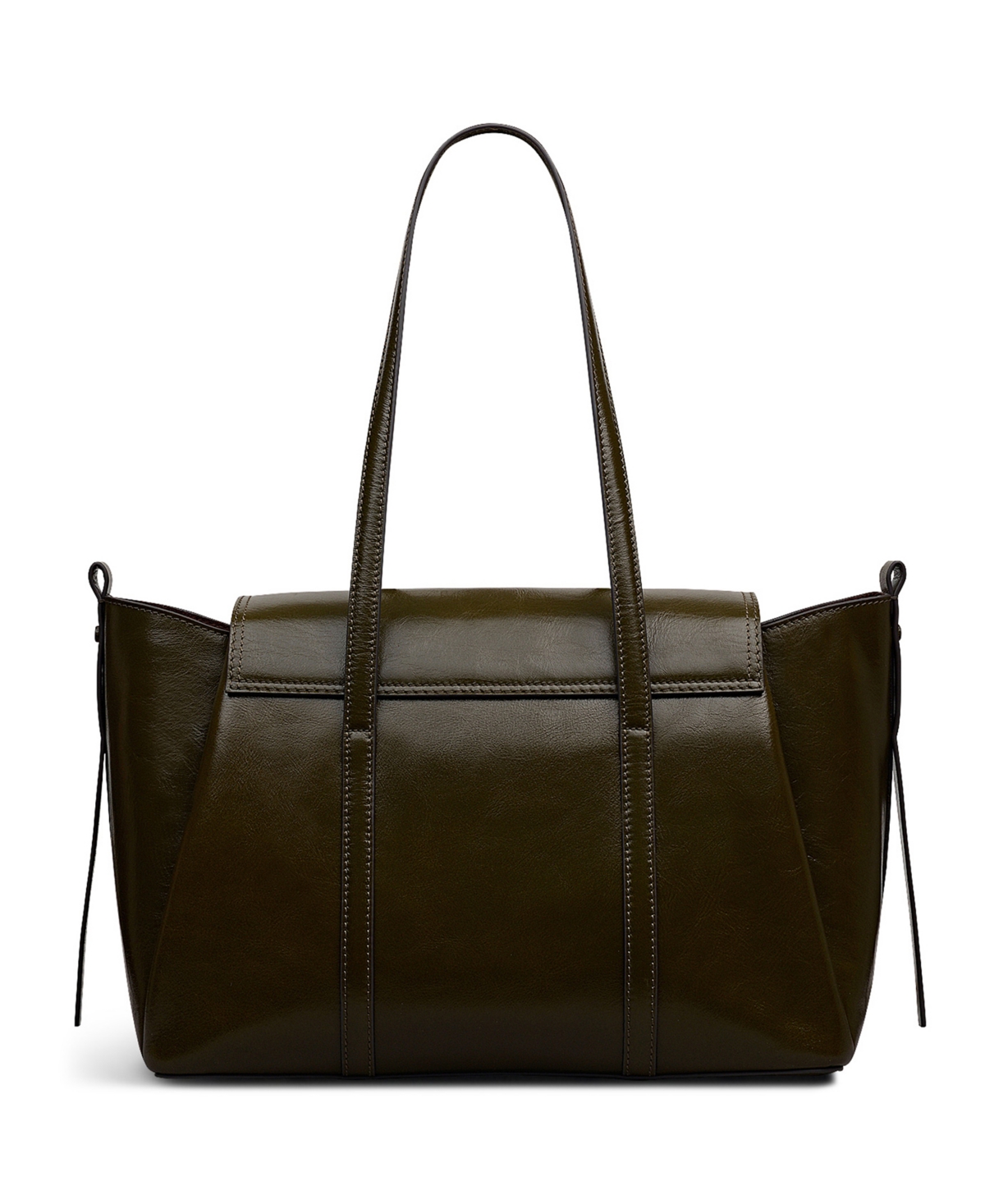 Radley London The Chancery High Shine Large Leather Shoulder Bag In Brown