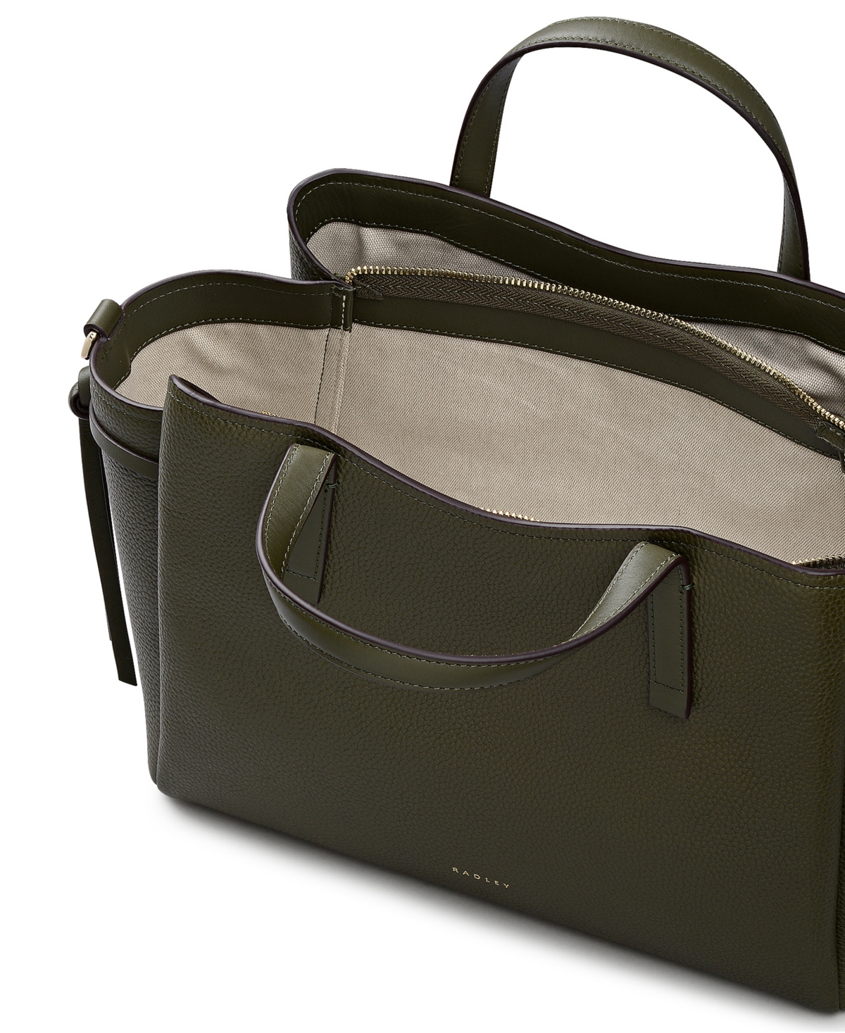 Radley London Blake Gardens Extra-Large Ziptop Grab Satchel Bag