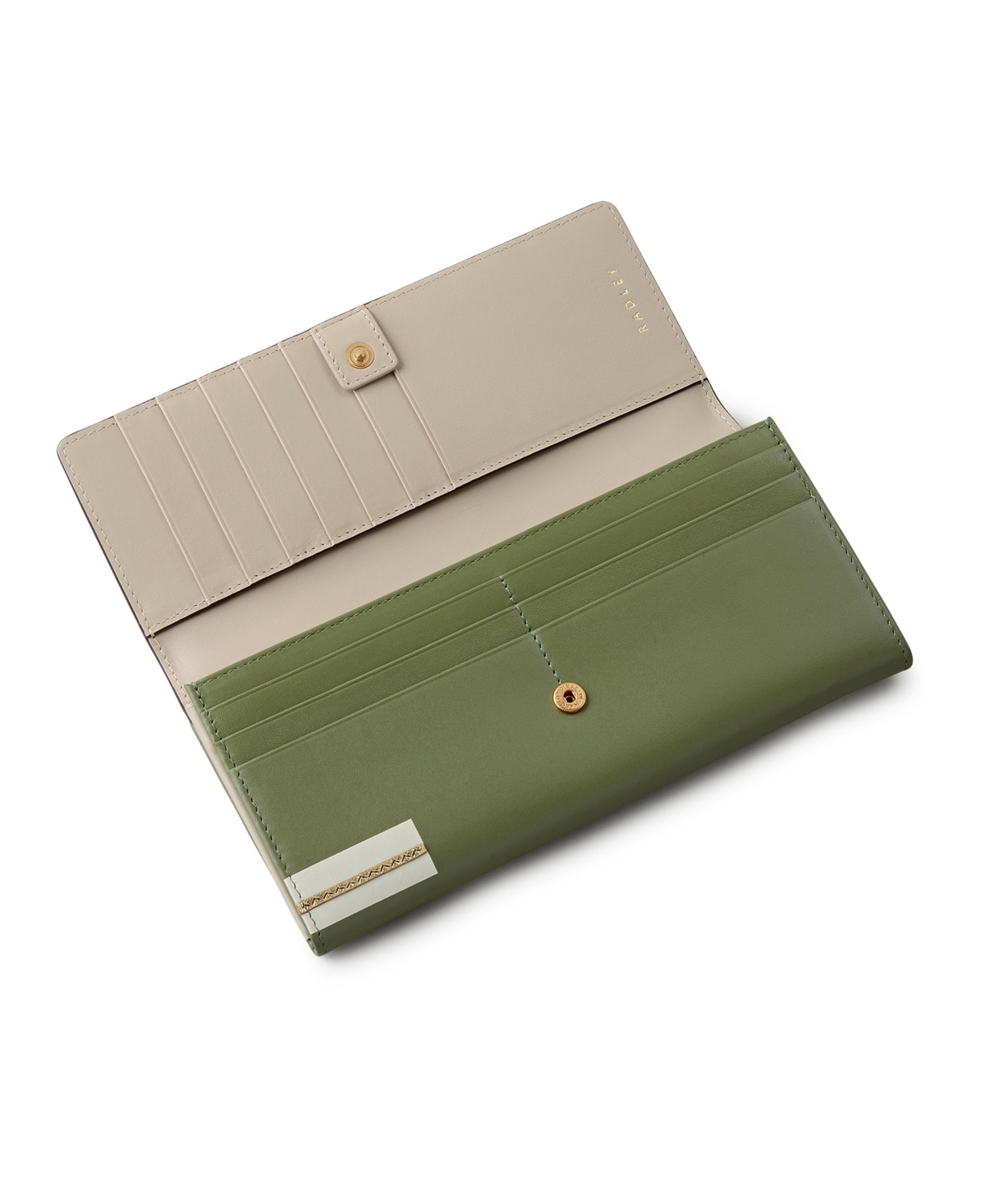 Radley London Magic Carousel Flapover Wallet In Green
