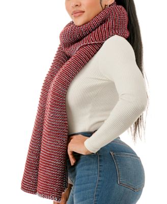 Knit Two Tone Scarf