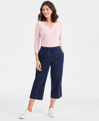 Women's Mid-Rise Pull-On Capri Pants, Macy's Exclusive