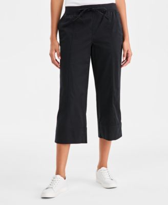 Women's Mid-Rise Pull-On Capri Pants