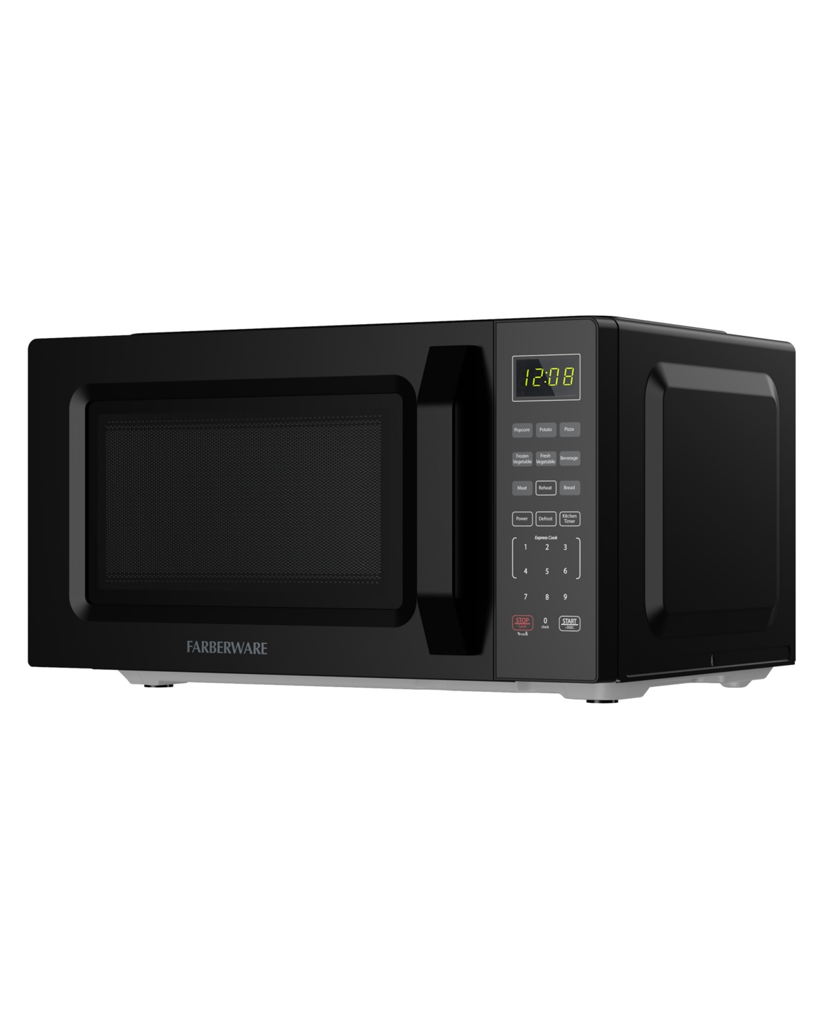 Farberware 0.7 Cu. Ft. Countertop Microwave Oven In Black