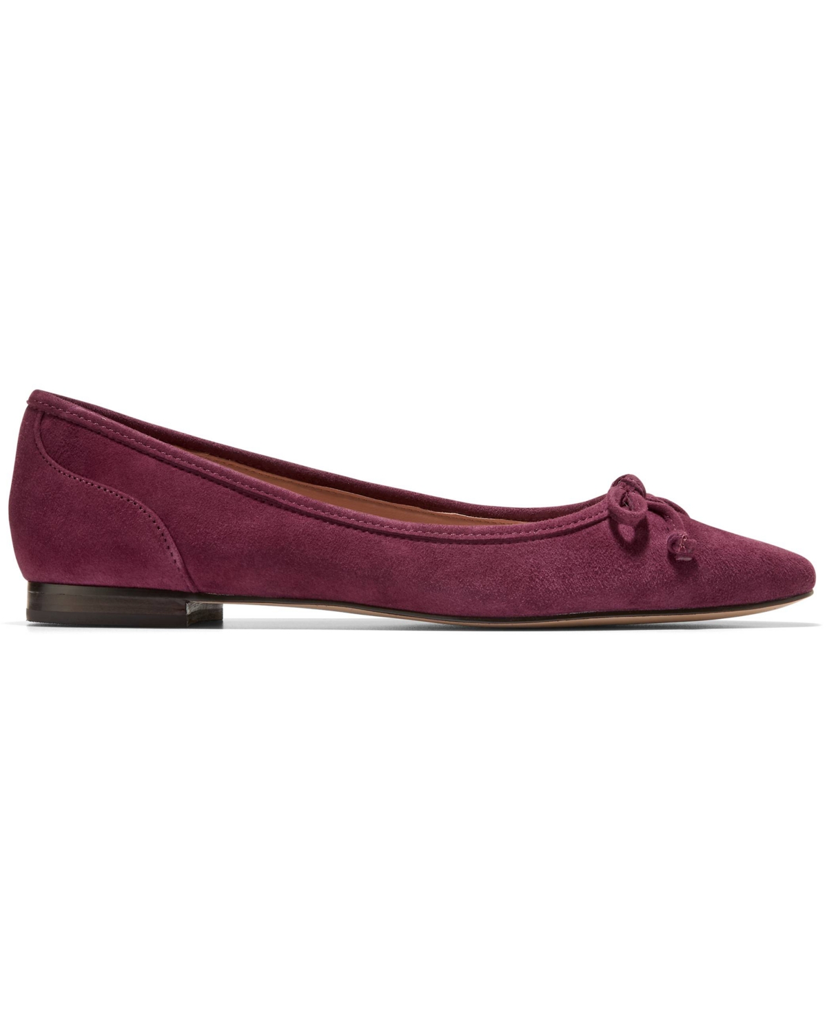 Cole Haan Women's Paget Ballet Flats In Burgundy