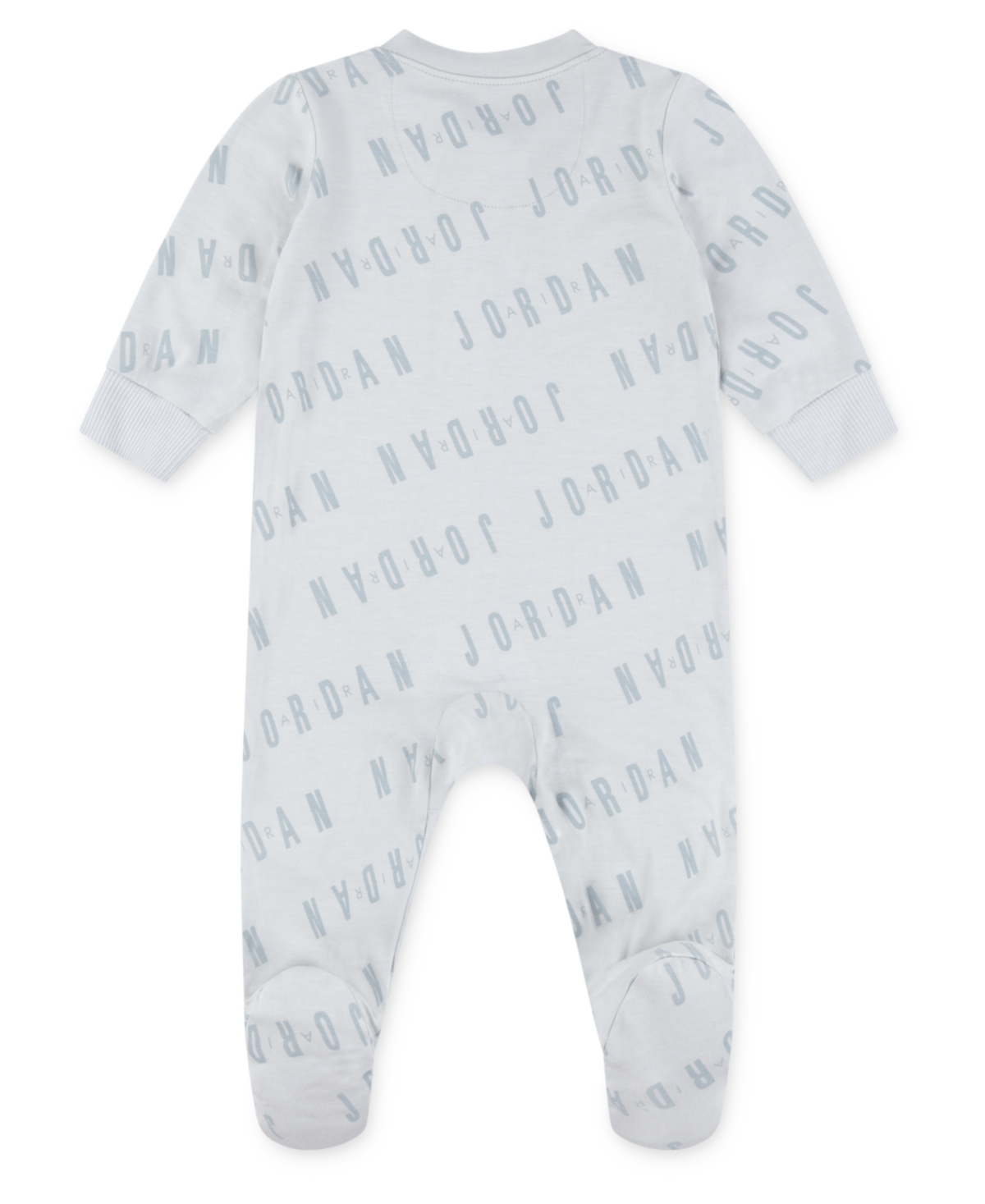 Jordan Baby Boys Or Baby Girls Bubble Footed One-piece Coverall In Gray