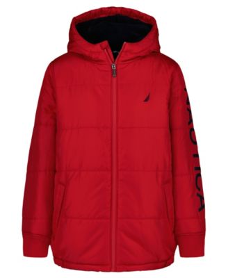 Boys' 2T-7 Long-Sleeve Puffer Jacket