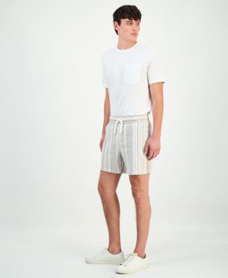 Men's Chase Striped 6" Shorts, Macy's Exclusive