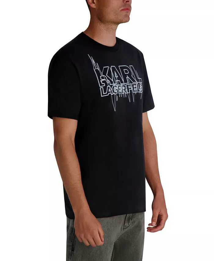 Men's All-Over Stitch T-Shirt - thumbnail 4