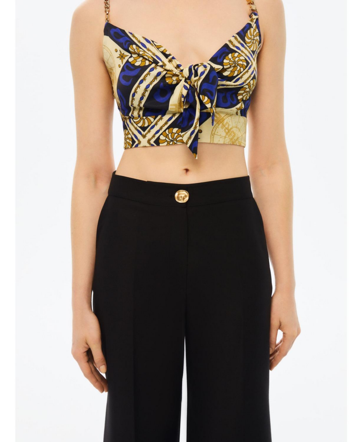 Nocturne Women's Wide-Leg Satin Pants